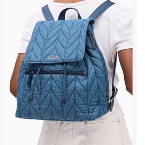 Kate Spade | Ellie Denim Large Flap Backpack